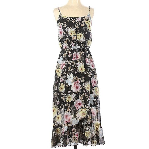 Supply & Demand Dress Womens Sz S Floral Maxi Sleeveless Boho Fairy Romantic USA - Picture 1 of 9